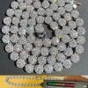Real MOISSANITE Hip Hop Cluster Tennis Chain Necklace 7mm Pass Diamond Tester 1 Real MOISSANITE Hip Hop Cluster Tennis Chain Necklace 7mm Pass Diamond Tester -Harlem Bling Shop real moissanite hip hop cluster tennis chain necklace 7mm pass diamond tester 36904.1664362617