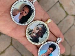 925 Silver Custom Hip Hip Photo Pendant Iced Memory MOISSANITE PASS DIAMOND TESTER 13 925 Silver Custom Hip Hip Photo Pendant Iced Memory MOISSANITE PASS DIAMOND TESTER -Harlem Bling Shop silver 925 silver custom hip hip photo pendant iced memory moissanite pass diamond tester 44992.1664376730