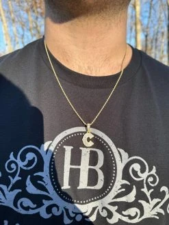 Moissanite Gothic Small Initial Letter 925 Silver / Gold Pendant Iced Out Necklace 40 Moissanite Gothic Small Initial Letter 925 Silver / Gold Pendant Iced Out Necklace -Harlem Bling Shop silver moissanite gothic small initial letter 925 silver gold pendant iced out necklace 47462.1702616177