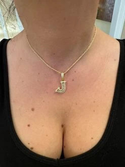 Moissanite Gothic Small Initial Letter 925 Silver / Gold Pendant Iced Out Necklace 33 Moissanite Gothic Small Initial Letter 925 Silver / Gold Pendant Iced Out Necklace -Harlem Bling Shop silver moissanite gothic small initial letter 925 silver gold pendant iced out necklace 55028.1702616181