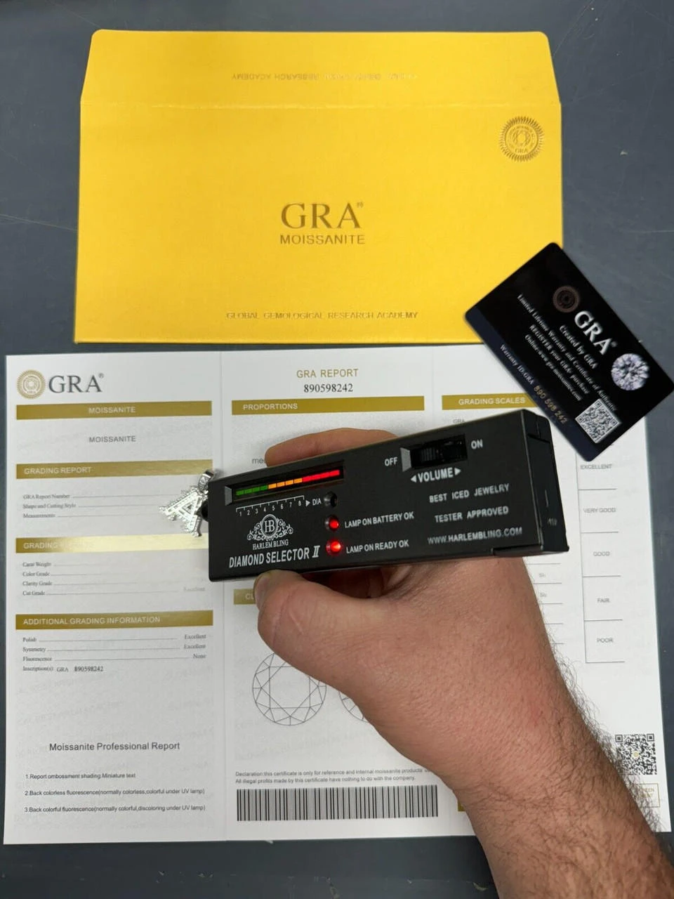 Moissanite Gothic Small Initial Letter 925 Silver / Gold Pendant Iced Out Necklace 11 Moissanite Gothic Small Initial Letter 925 Silver / Gold Pendant Iced Out Necklace - Image 9