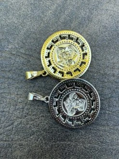 MOISSANITE Real 925 Silver / Gold Hip Hop Medusa Head Pendant Mens Iced Necklace Medallion - Pass Diamond Tester -Harlem Bling Shop silver moissanite real 925 silver gold hip hop medusa head pendant mens iced necklace medallion pass diamond tester 10426.1664377561