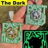 Real 925 Silver Gold Glows In Dark FAST MONEY Sonic Big Hip Hop Pendant Necklace 2 Real 925 Silver Gold Glows In Dark FAST MONEY Sonic Big Hip Hop Pendant Necklace -Harlem Bling Shop silver real 925 silver gold glows in dark fast money sonic big hip hop pendant necklace 56456.1664356281