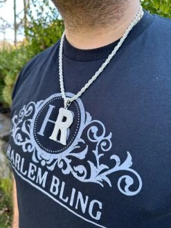 Real Moissanite Gothic Large 2" Initial Letter 925 Silver Pendant Iced Necklace 38 Real Moissanite Gothic Large 2" Initial Letter 925 Silver Pendant Iced Necklace -Harlem Bling Shop silver real moissanite gothic large 2 initial letter 925 silver pendant iced necklace 79258.1701405028