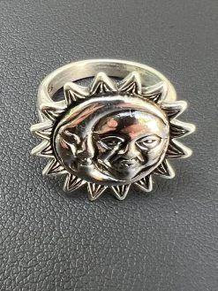 Solid 925 Sterling Silver Oxidized Celestial Crescent Sun & Moon Ring BoHo Ring 15 Solid 925 Sterling Silver Oxidized Celestial Crescent Sun & Moon Ring BoHo Ring -Harlem Bling Shop solid 925 sterling silver oxidized celestial crescent sun and moon ring boho ring 31032.1664301005