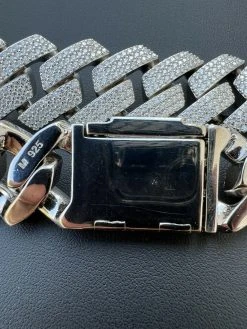 THICK 22mm MOISSANITE Prong Cuban Link Chain 925 Silver Iced Pass Diamond Tester 20 THICK 22mm MOISSANITE Prong Cuban Link Chain 925 Silver Iced Pass Diamond Tester -Harlem Bling Shop thick 22mm moissanite prong cuban link chain 925 silver iced pass diamond tester 40461.1664358451